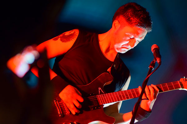 Immagine di Mark "Ice" Draven dei Fear Funeral (voce e chitarra)