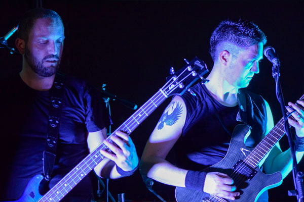 Immagine di Mark "Ice" Draven e Teo Baddy della band Fear Funeral